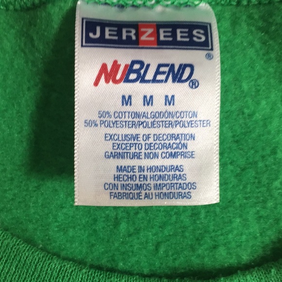 Jerzees  Santa Claus Crewneck Sweat Shirt Size M - Picture 7 of 7